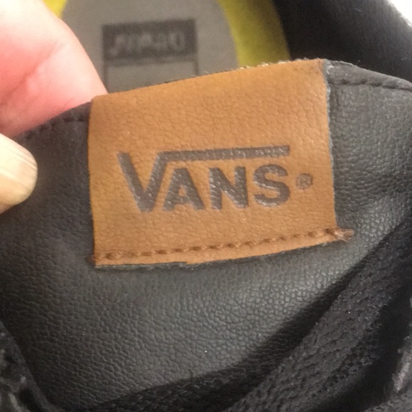 Vans Atwood Deluxe Mens Size 10.5 Black Dachshund Canvas Ortholite Sneaker Shoes - Picture 12 of 16